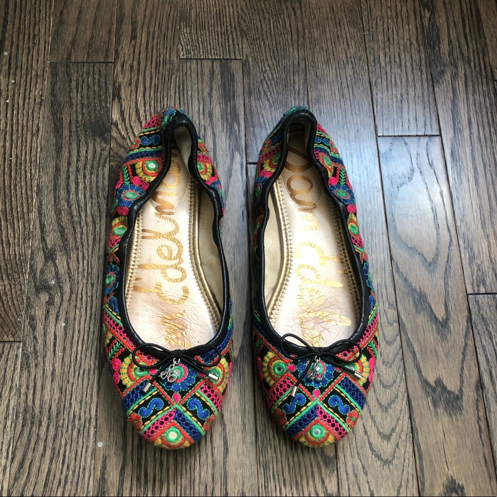 Sam Edelman colorful flats